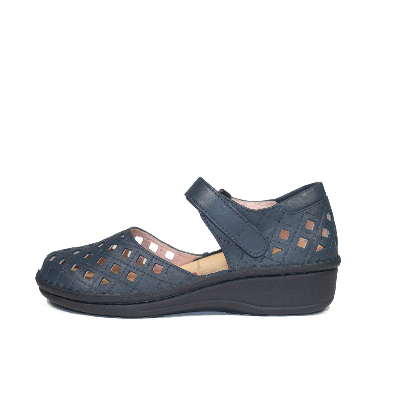 【SALE】No.10806 パンチングサンダル（ガンメタ、ブロンズ、ネイビー）