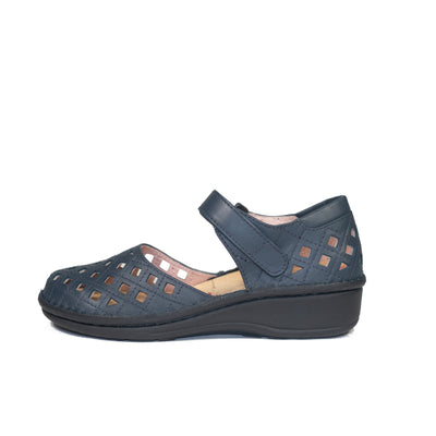 【SALE】No.10806 パンチングサンダル（ガンメタ、ブロンズ、ネイビー）