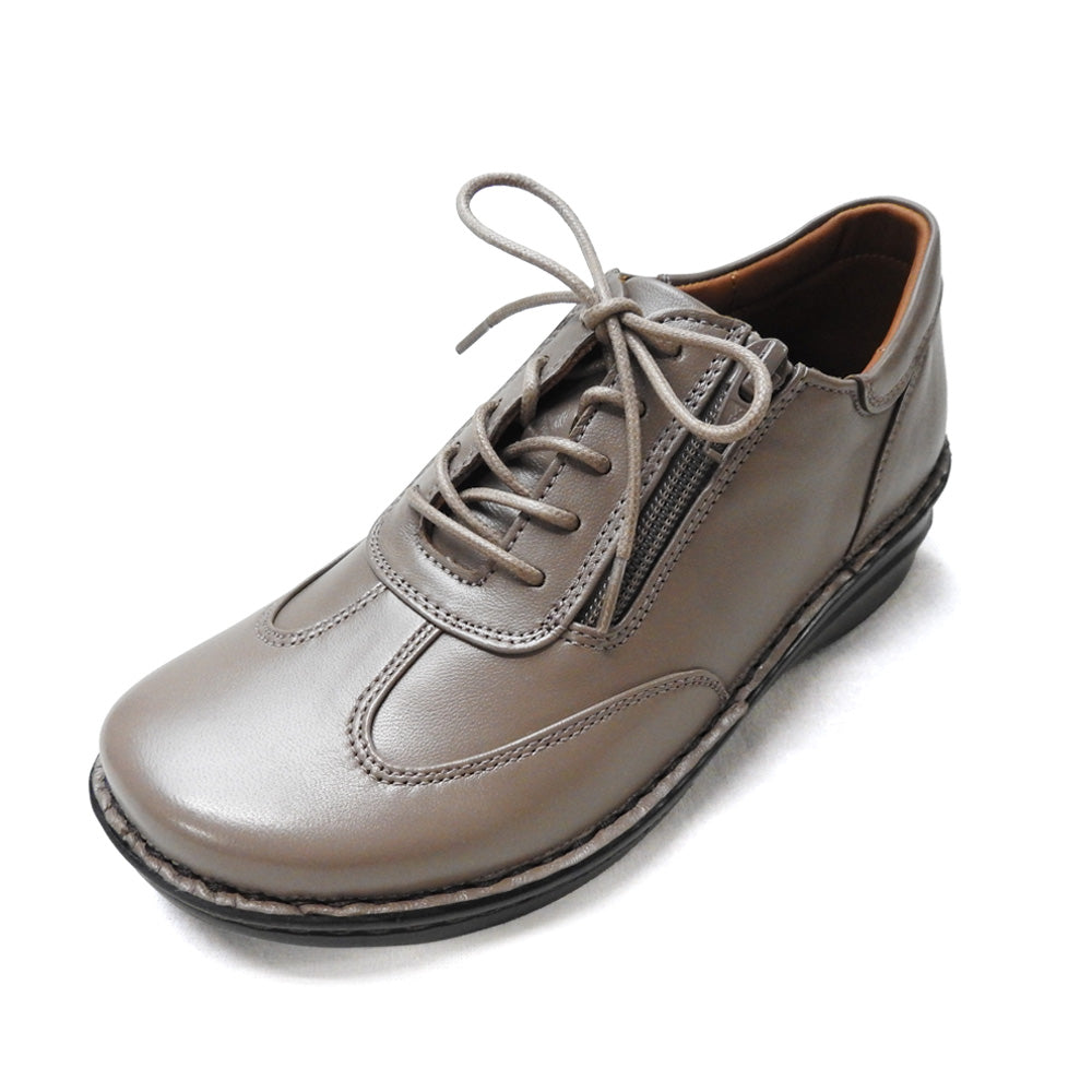 SALE】NO.37880レースアップファスナーシューズ（ダークブルー