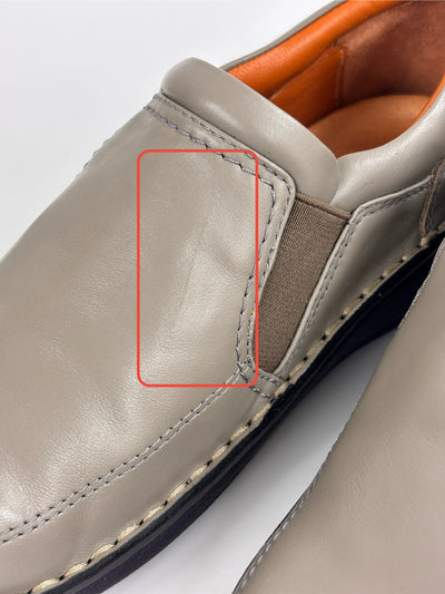 【ちょっと訳アリ*57】【22.0】No.10888 スリッポンシューズ（ブトープグレー）