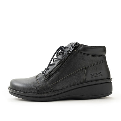 【25AW新作】No.60352 ハイカットスポーティシューズ（ブラック、ワイン、ココア）