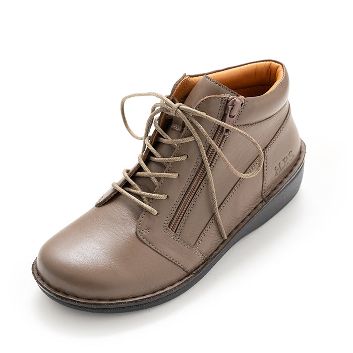 【25AW新作】No.60352 ハイカットスポーティシューズ（ブラック、ワイン、ココア）