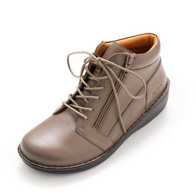 【25AW新作】No.60352 ハイカットスポーティシューズ（ブラック、ワイン、ココア）