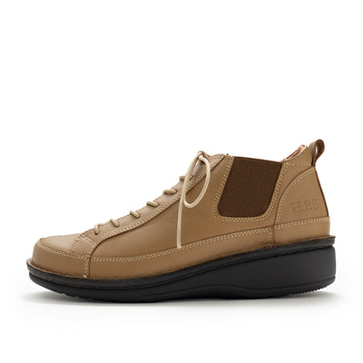 【25AW新作】No.60355 ハイカットサイドゴアシューズ（ブラック、サンド、オフホワイト)