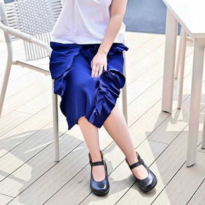 【25AW新作】No.60513 ハイカットストラップシューズ（ブラック）