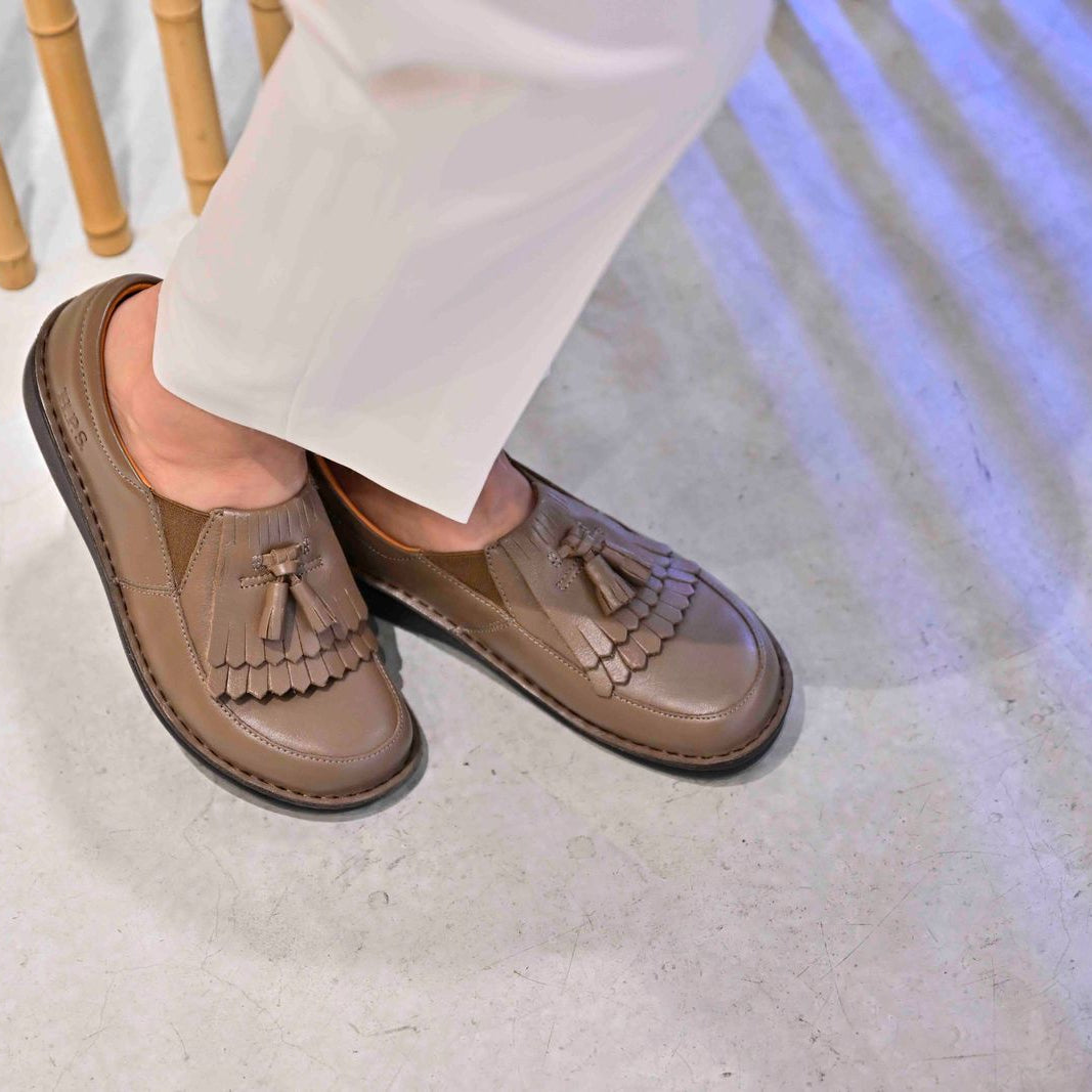 H.P.S　キルトタッセルスリッポンシューズ サイズ23.5cm H.P.S キルトタッセルスリッポンシューズ サイズ23.5cm