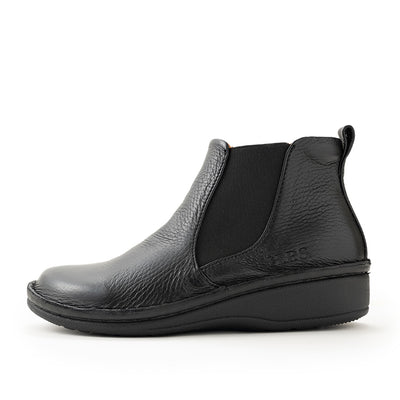 【25AW新作】No.68715 鹿革ソフトタッチサイドゴアブーツ（ブラック、ベージュ）