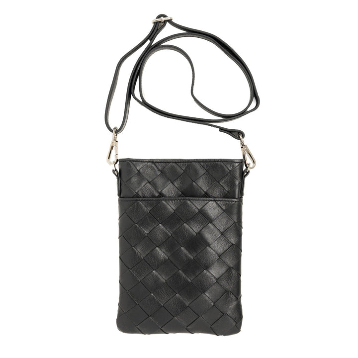 BM-0002 スマホショルダー／メッシュ（ブラック、ガンメタリック