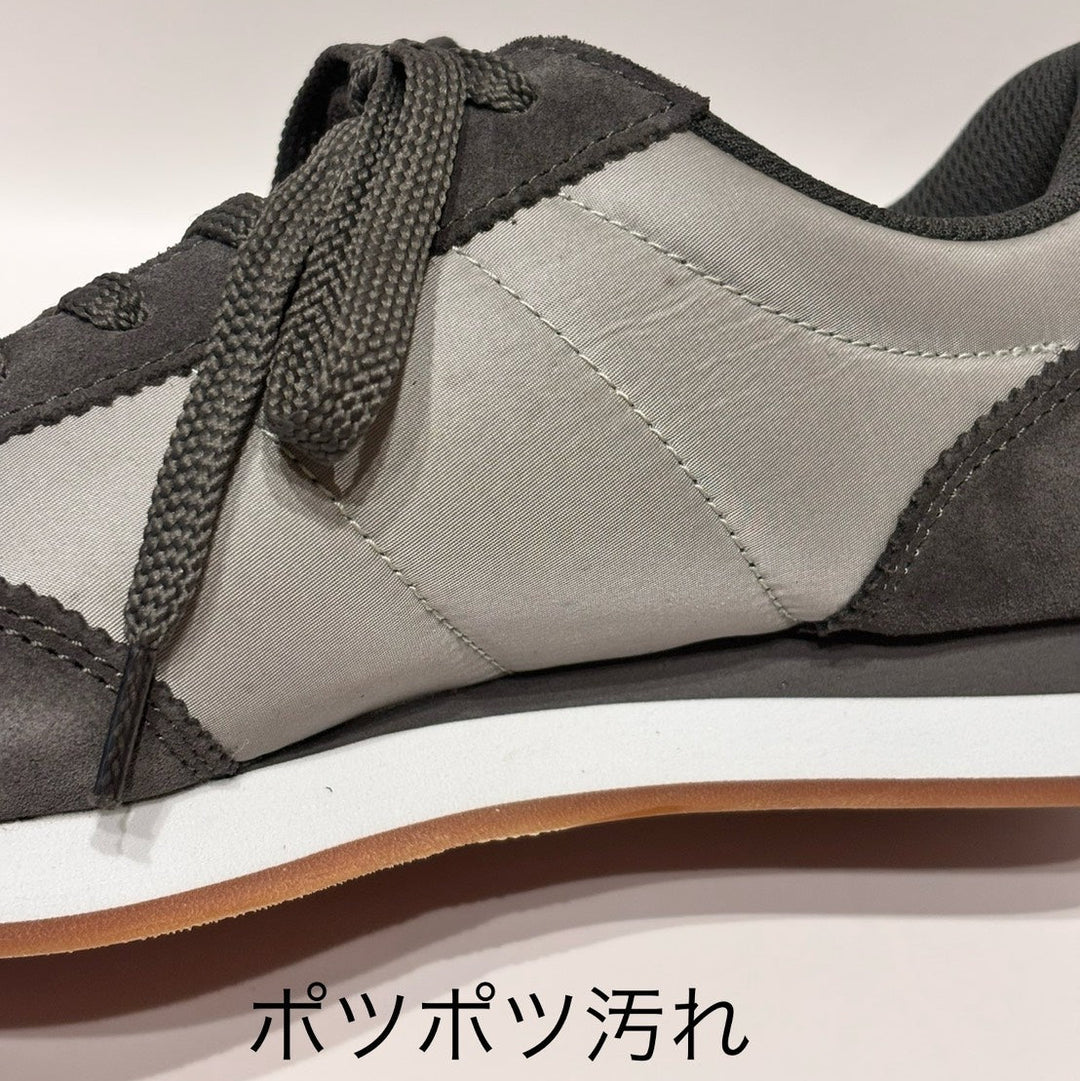 ちょっと訳アリ*63】【23.5】No.80153 ランニングシューズ（グレー